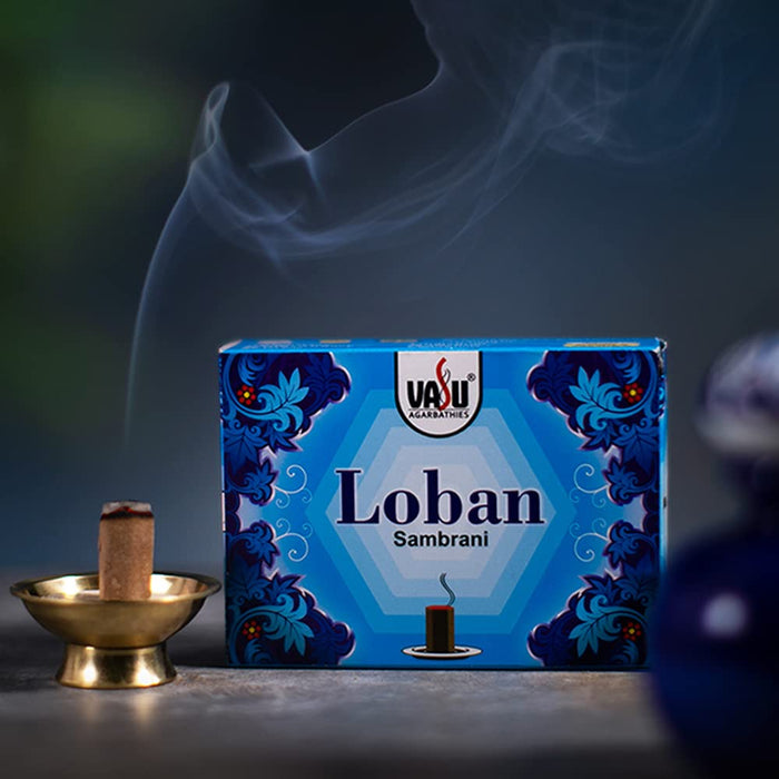 Vasu Loban Sambrani Dhoop (40 Units)