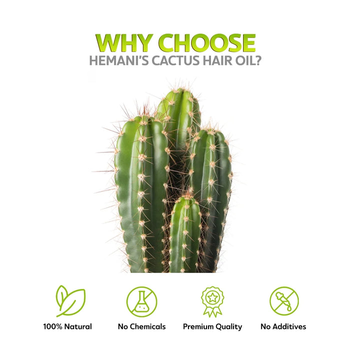 Hemani Cactus Hair Oil 200ml