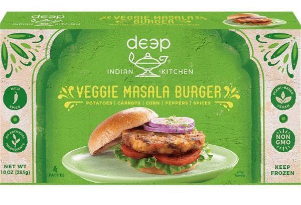 Deep Veggie Masala Burger 283g (4 Patties)