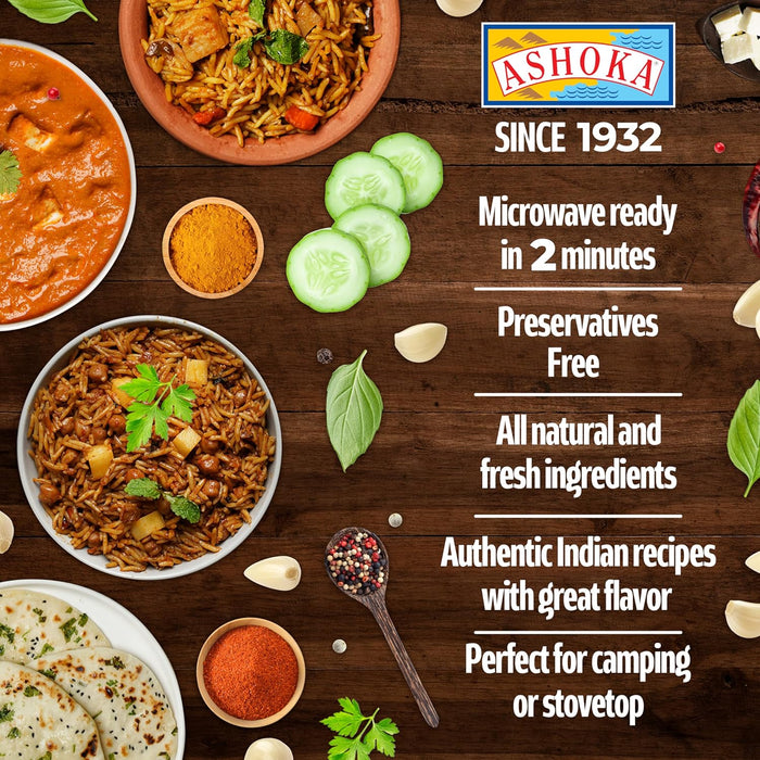 Ashoka Ready To Eat Aloo Matar 280g