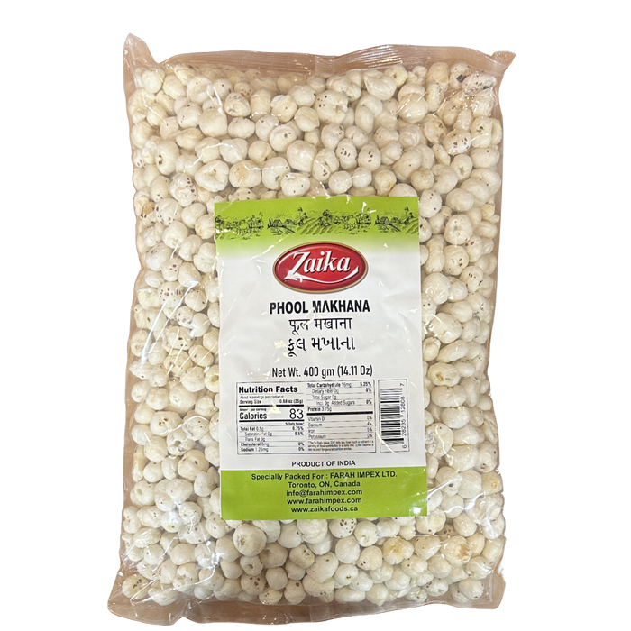 Zaika Phool Makhana (noix de renard) 400 g