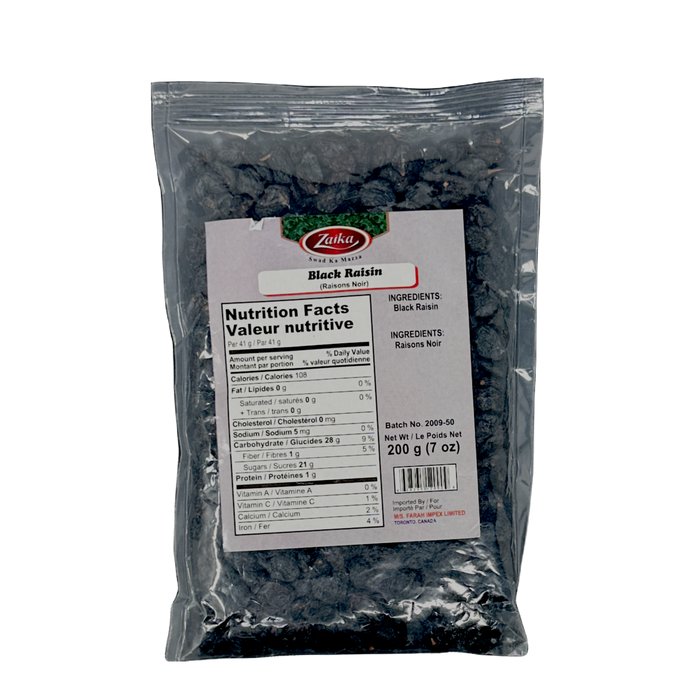 Zaika Black Raisin 200gm