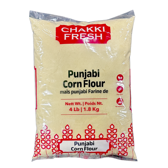 Chakki Fresh Punjabi Corn Flour 4Lb