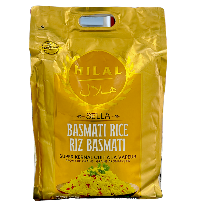 Hilal Sella Basmati Rice 10lb
