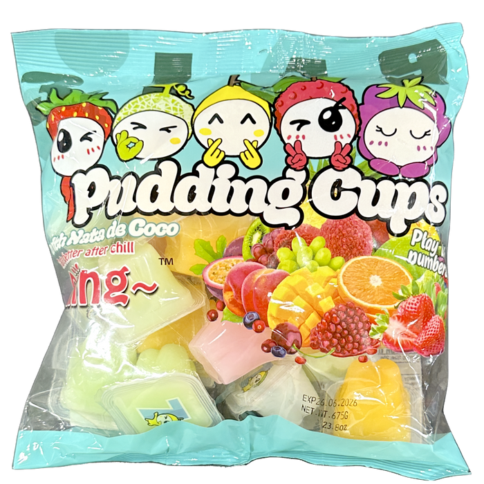 Aiiing Mini Pudding Assorted Cups 675g