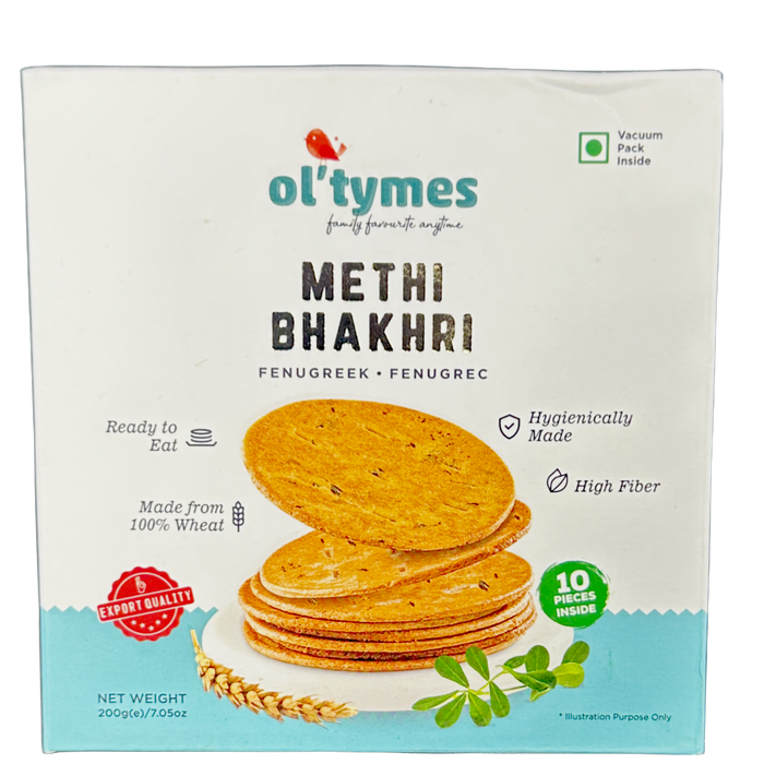 Ol'tymes Methi Bhakhri (Fenugreek) 200g