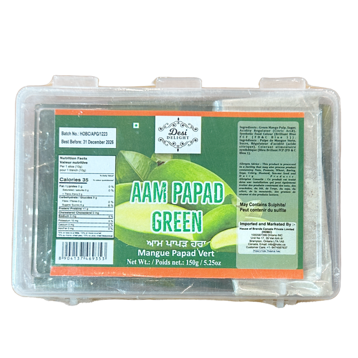 Desi Delight Aam Papad Green 150g