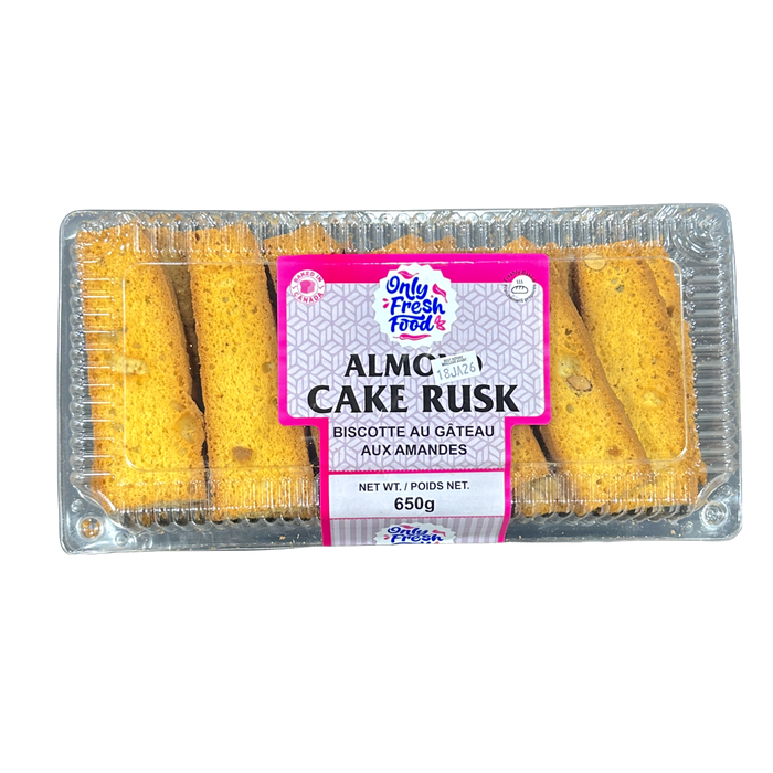 Only Fresh Food Almond Cake Rusk 650g