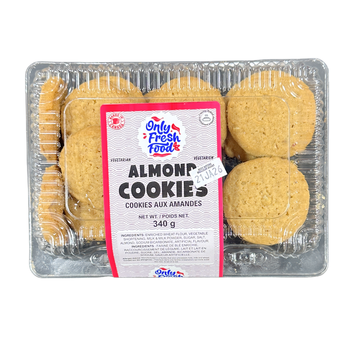 Only Fresh Food Almond Cookies 340g