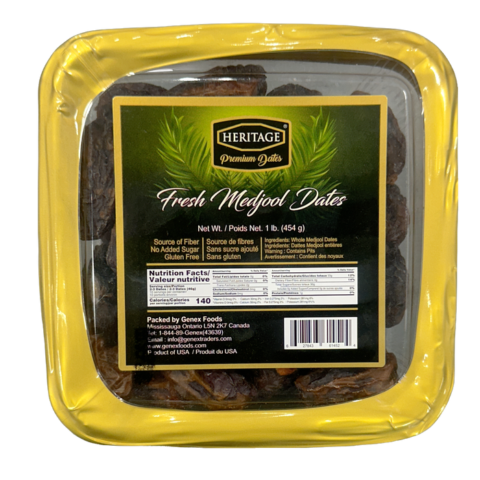 Dattes Medjool fraîches Heritage 454 g