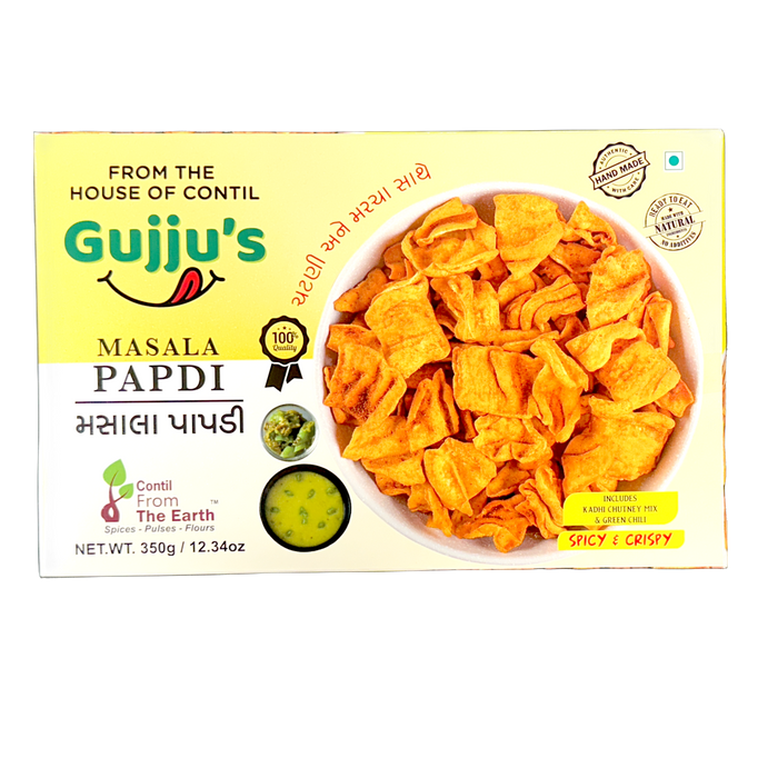 Gujjus Masala Papdi 350g