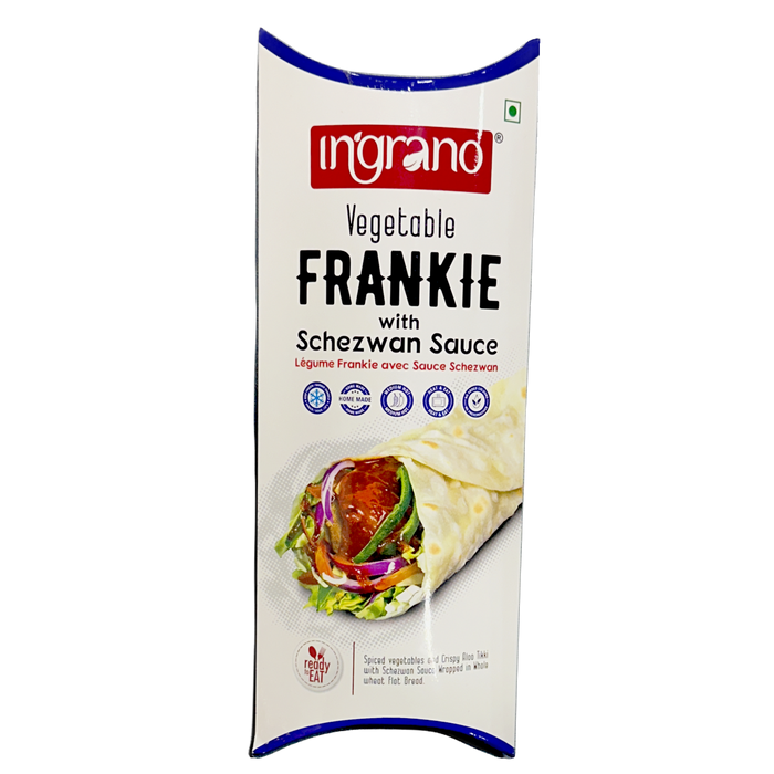 Ingrano Vegetable Frankie With Schezwan Sauce 160g