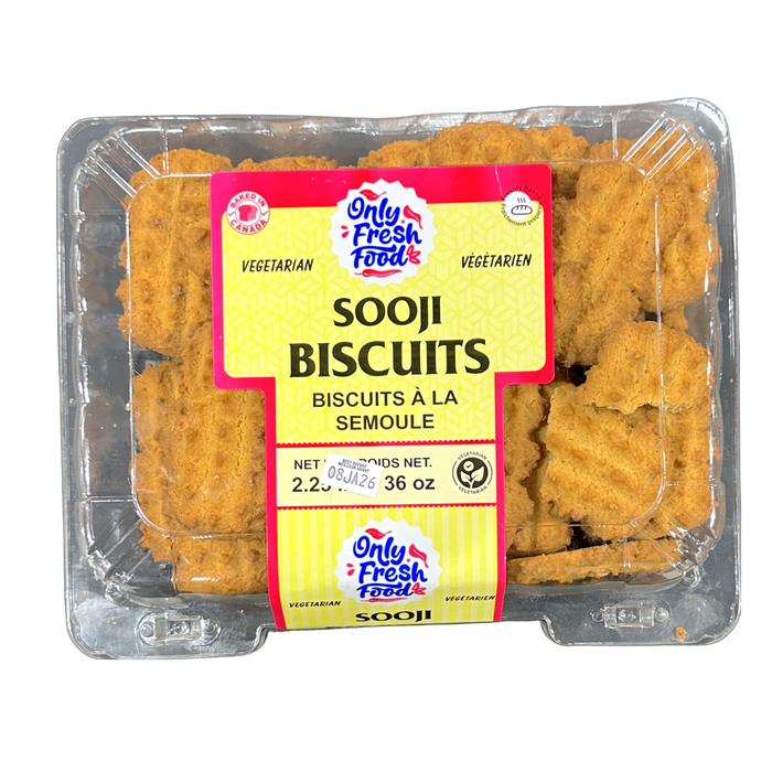 Only Fresh Food Sooji Biscuits 2.25lbs