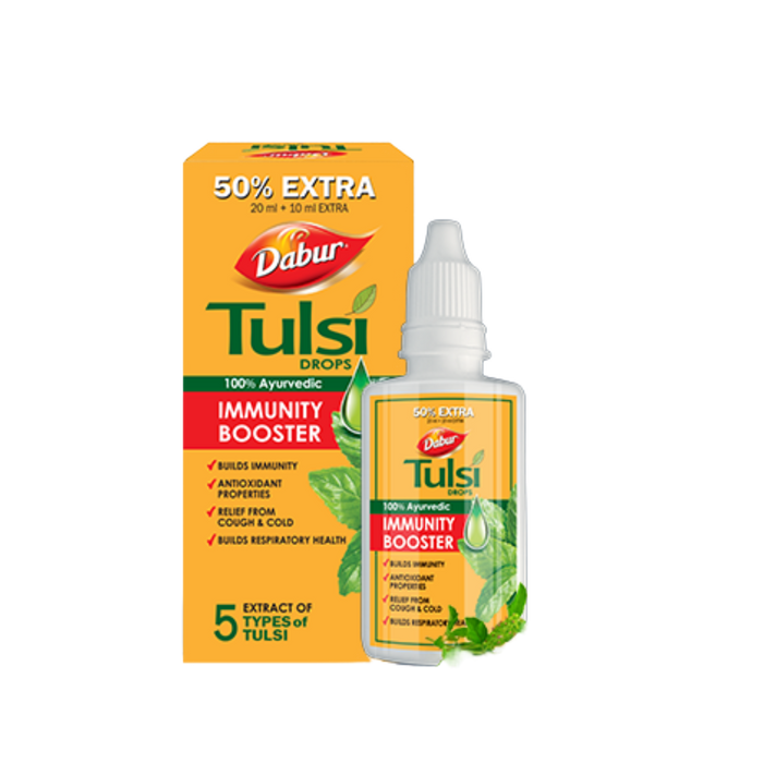 Dabur Ayurvedic Tulsi Drops (Immunity Booster) 30ml