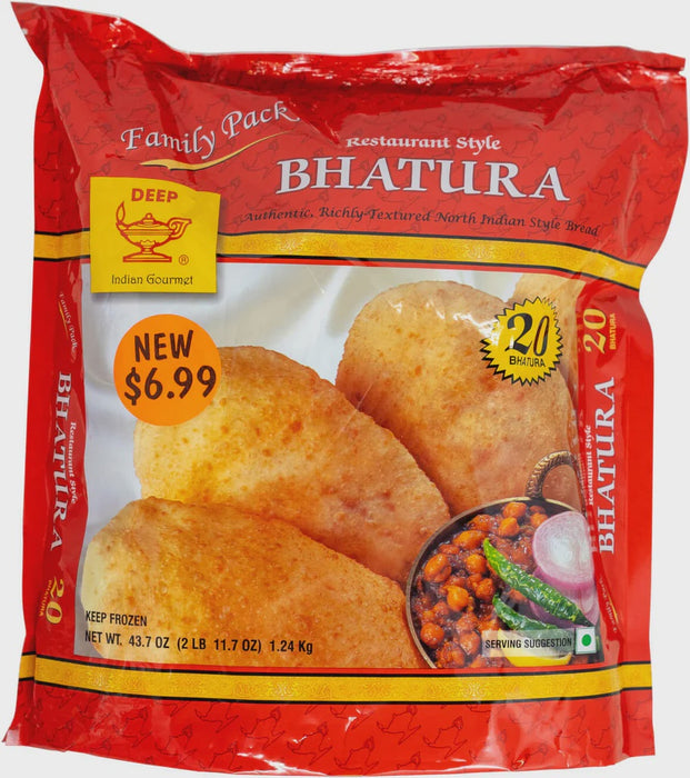 Deep Frozen Bhatura 1.24kg (20 pc)