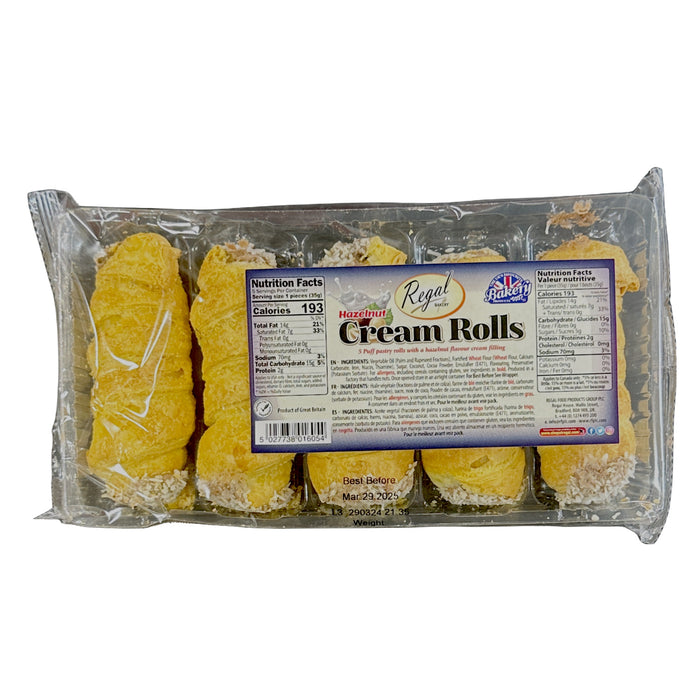 Regal Hazelnut Cream Roll 170g