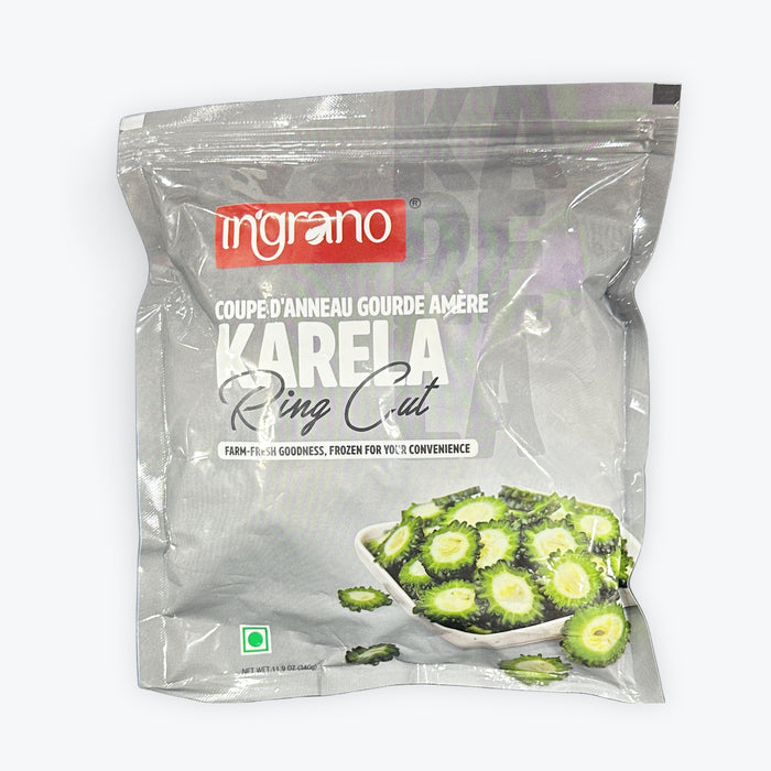 Ingrano Frozen Karela Ring Cut 340g