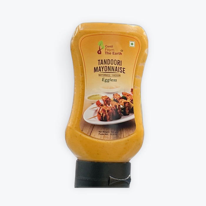 From The Earth Eggless Tandoori Mayonnaise 295g — jar with label showcasing creamy mayo