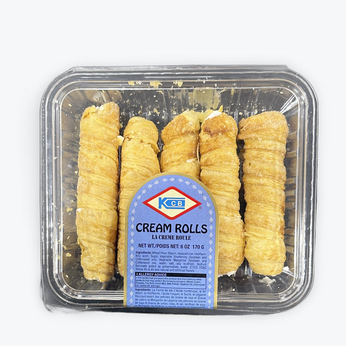 KCB Cream Rolls Vanilla 170g