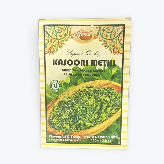 Handi Kasoori Methi (Feuilles sèches de fenugrec) 100g