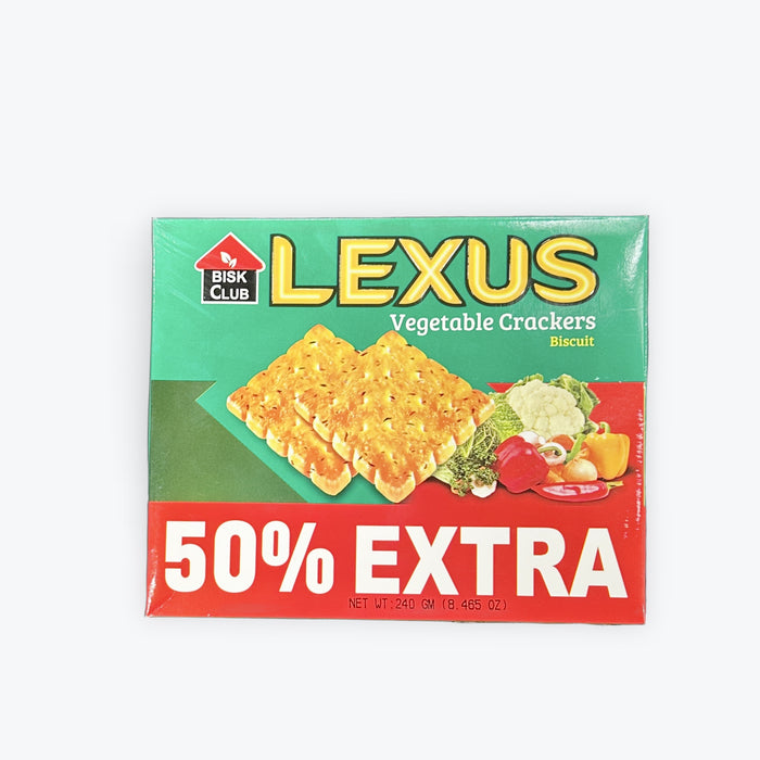 Lexus Vegetable Crackers Biscuit 240g