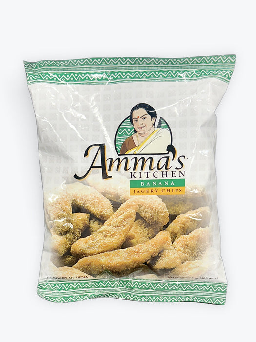 Amma’s Kitchen Banana Jaggery Chips 400g