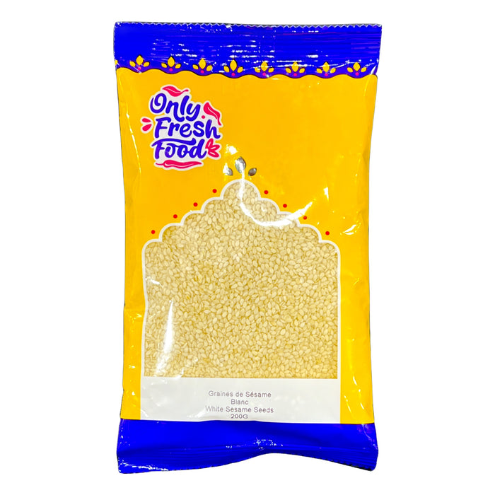 Graines de sésame blanc Only Fresh Food 200 g