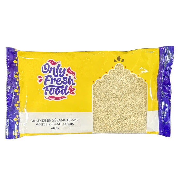 Graines de sésame blanc Only Fresh Food 400 g