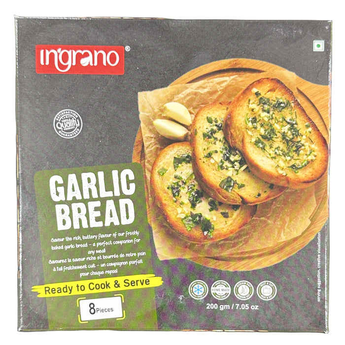 Ingrano Garlic Bread (8 Pcs) 200g