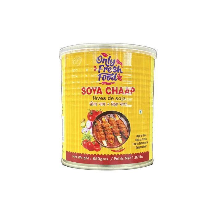 Only Fresh Food Soya Chaap 850gm — packaging with label