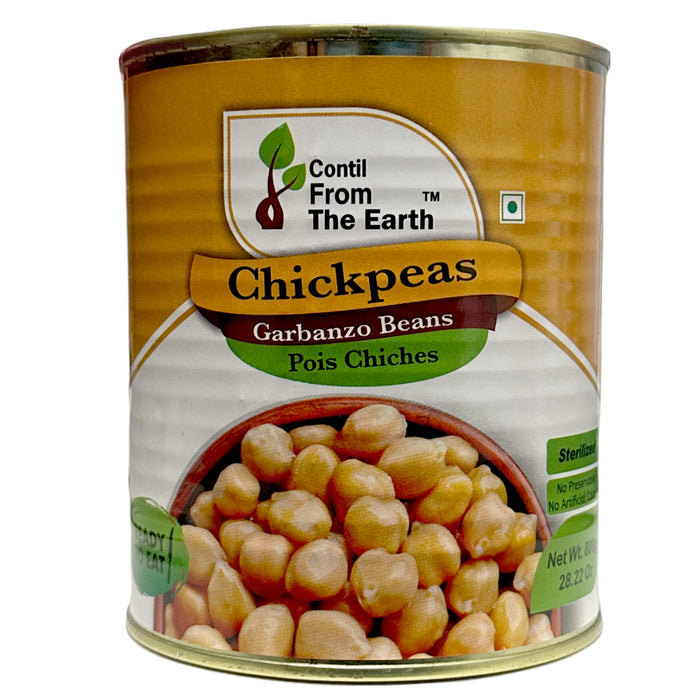 From The Earth Canned Chick Pea (Kabuli Chana) 800g