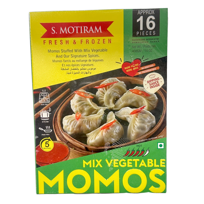 S Motiram Mix Vegetable Momos 16Pcs