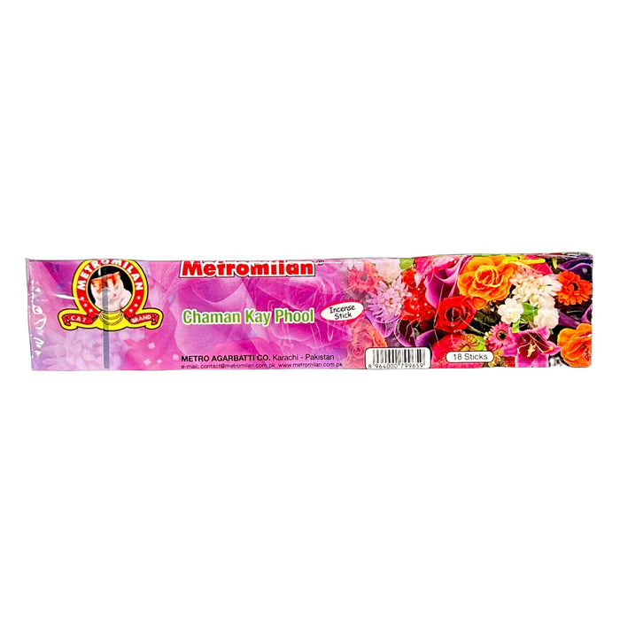 Metromilan Chaman kay Phool Incense Stick (18 Sticks)
