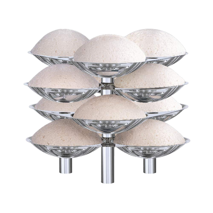 Présentoir à idlis Hawkins pour 12 idlis, pour récipient classique de 5 litres