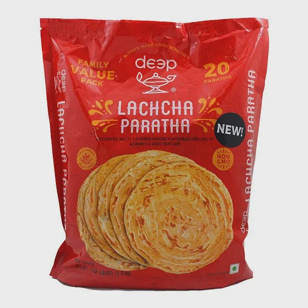 Deep Frozen Lachcha Paratha 1.3Kg (20 Pc)