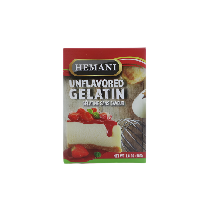 Gélatine halal sans saveur Hemani en poudre 50 g
