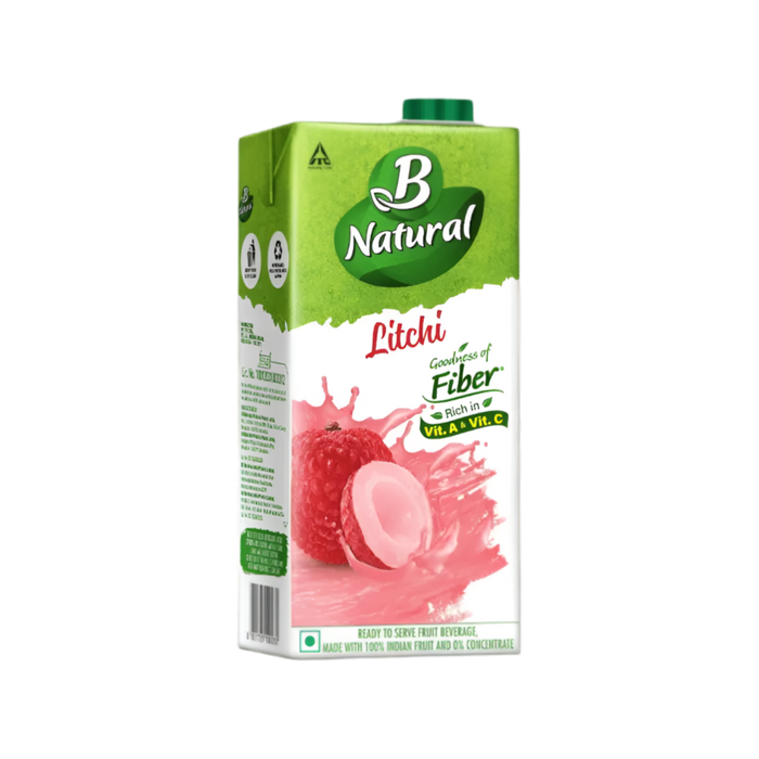 B Natural Lychee Juice  1L