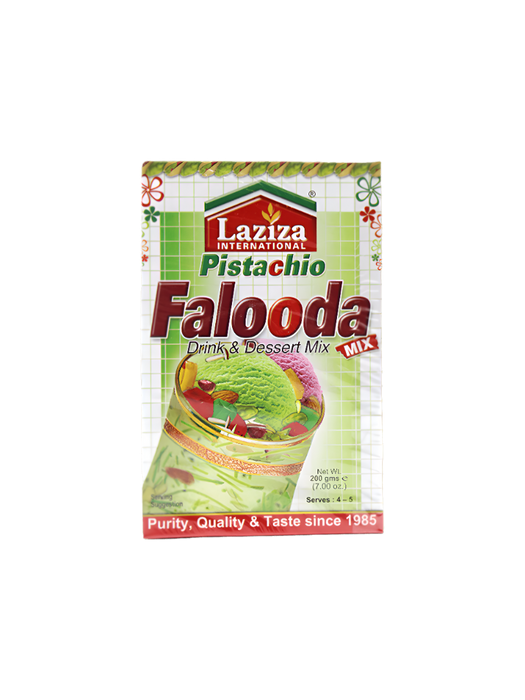 Préparation pour boisson et dessert Laziza Falooda à la pistache 200 g