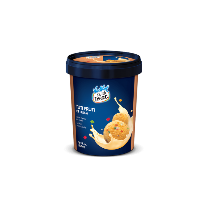 Vadilal Tuti Fruti Ice Cream 2L