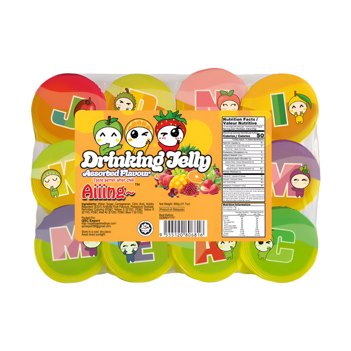Aiiing Drinking Jelly (Assorted Flavours) 900g