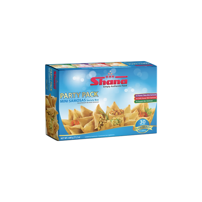 Shana Mini Samosa Variety Pack (30 Pcs) 600g