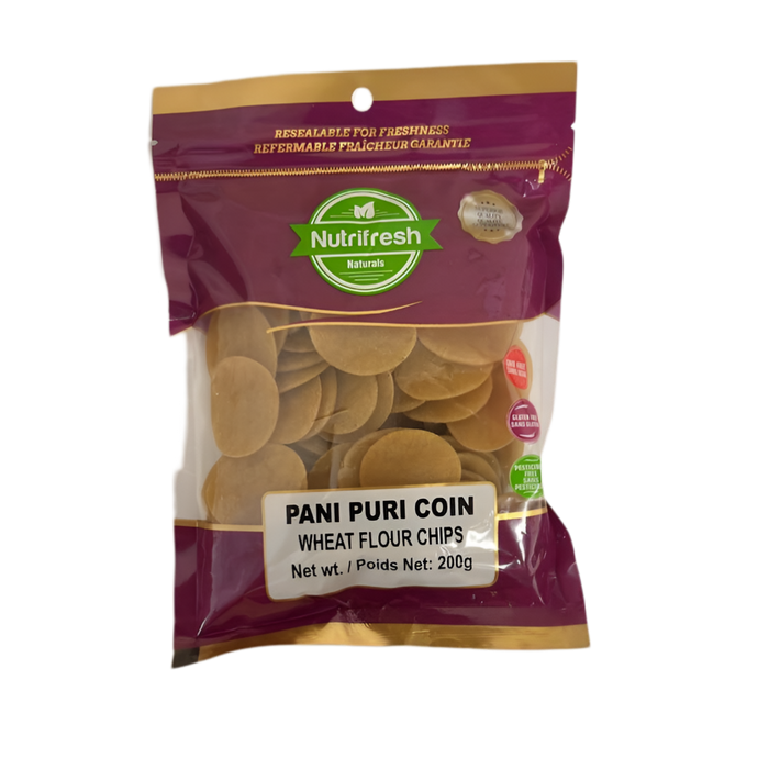 Nutrifresh Pani Puri Coin 200gm