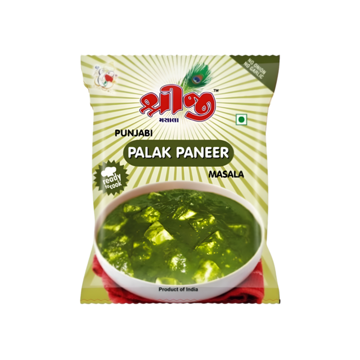 Shreeji Palak Paneer Spice Mix 40g