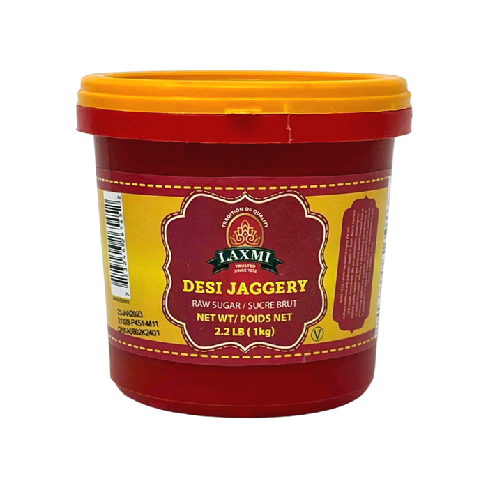 Laxmi Desi Jaggery 1kg(2.2lb) - Sugar | indian grocery store near me