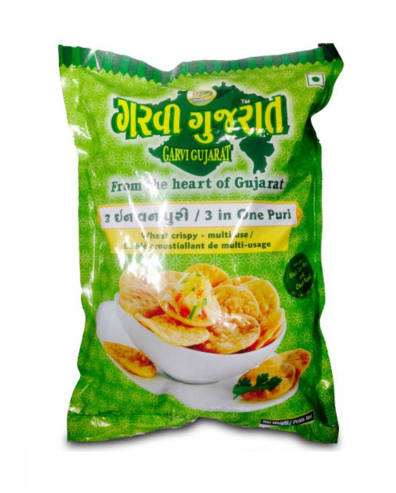 Garvi Gujarat 3 in One Puri - Snacks | indian grocery store in london