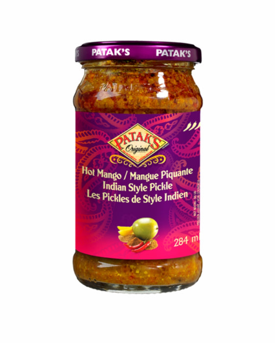 Patak's Pickle Hot Mango Indian Style 290ml - Pickles | indian grocery store in Moncton