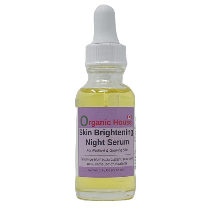 Organic House Skin Brightening Night Serum