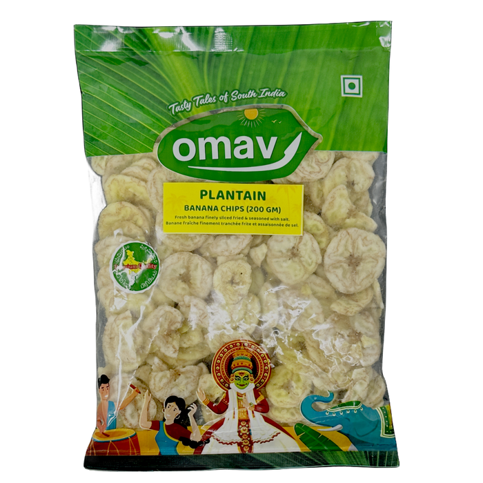 Omav Plantain Banana Chips 200g