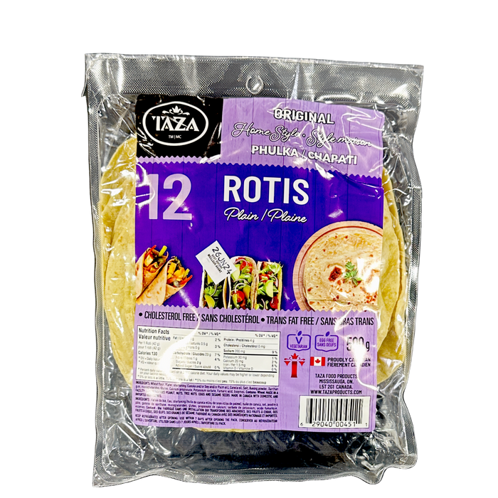 Taza Phulka Roti nature (12 pièces) 500g