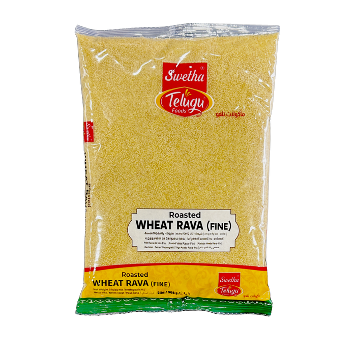 Telugu Foods Roasted Wheat Rava (Fine)